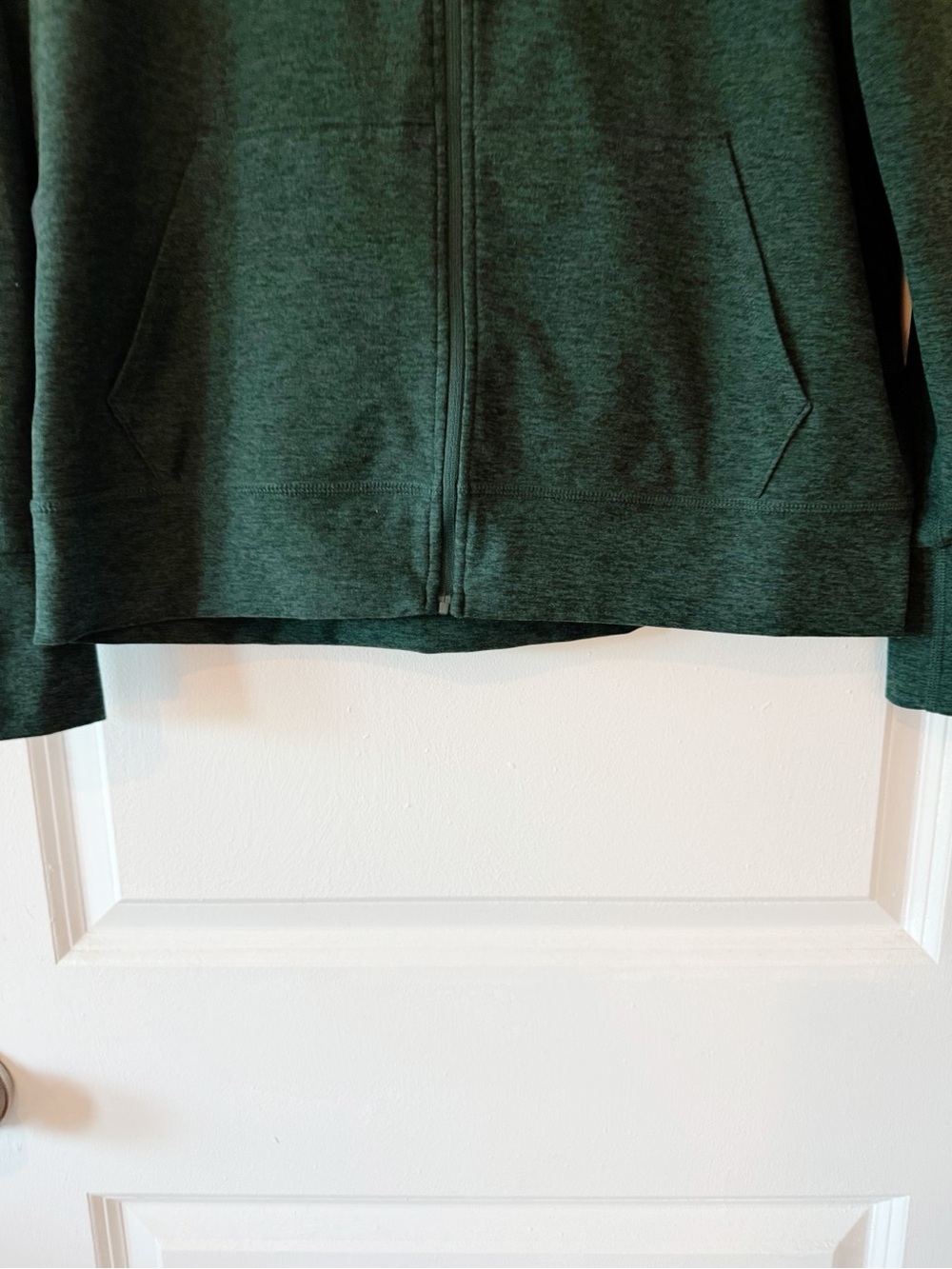 BEYOND YOGA Spacedye Everday Zip Up Hoodie Green Small - Picture 3 of 7